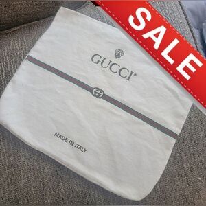 🇮🇹#GUCCI Cream Ivory #Dust Bag Made In #Italy approx 14 X 12